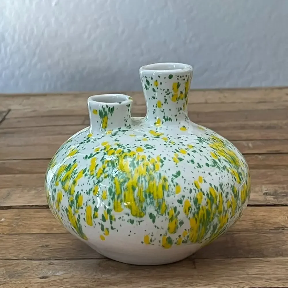 Studio Art Ceramic Bud Vase 5.5